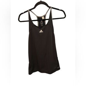 Adidas Black and Gray Climalite Tank